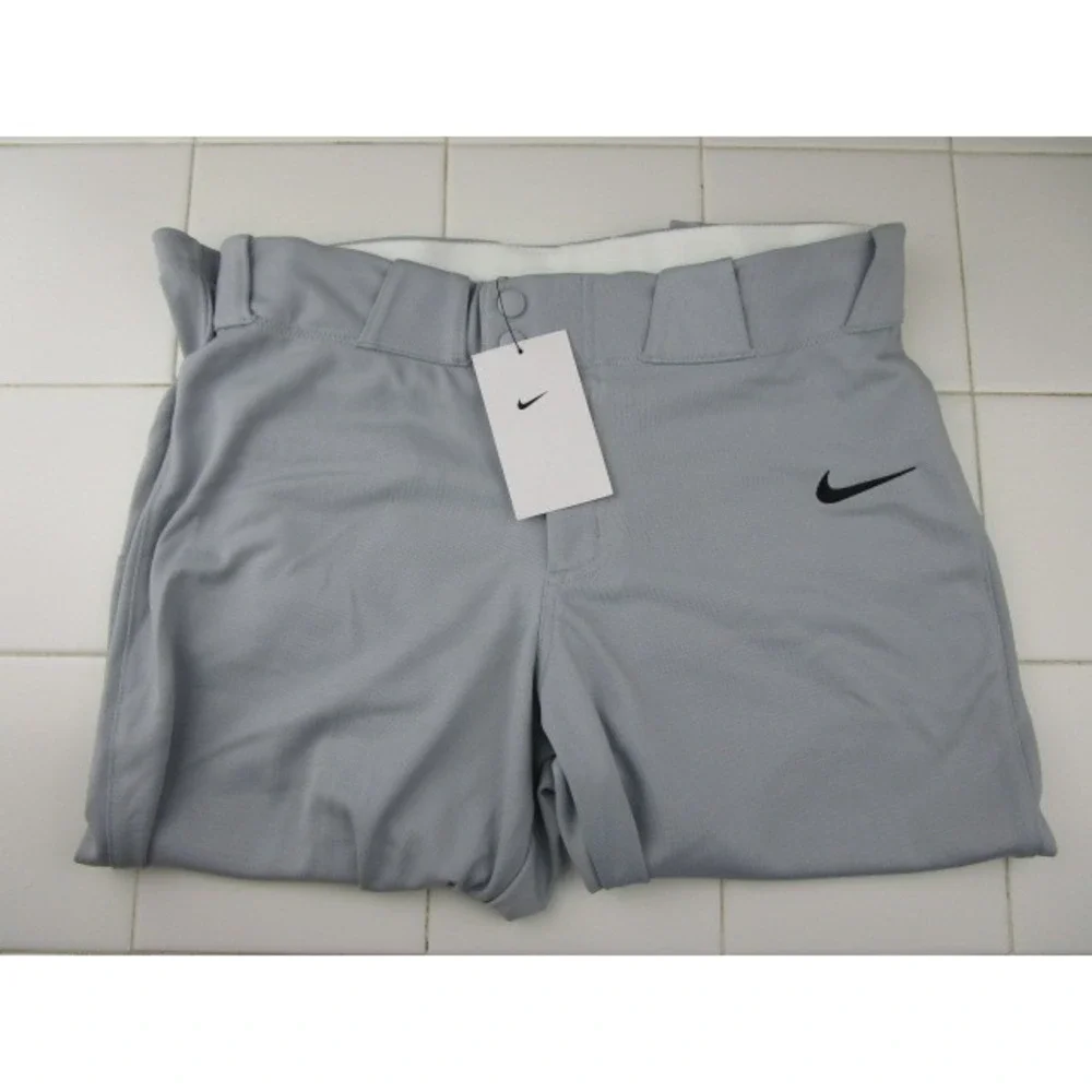 Nike Vapor Select Softball 3/4 Length Pants Gray Women's Size Medium AV6642-052